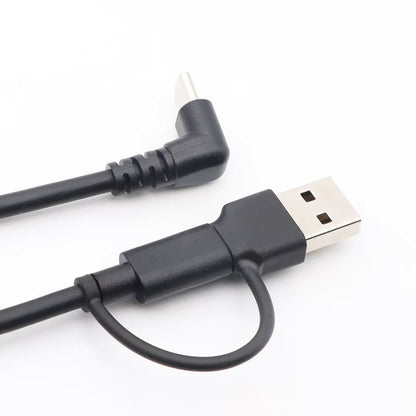 USB C & A Male to Female Cable - 2 meters