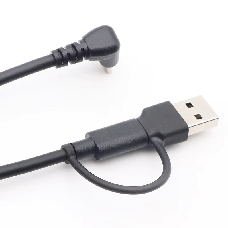 USB C & A Male to Female Cable - 2 meters