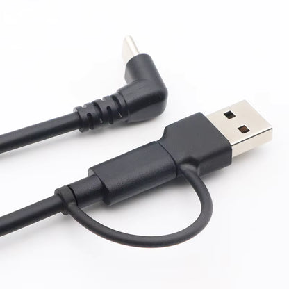 USB C & A Male to Female Cable - 2 meters