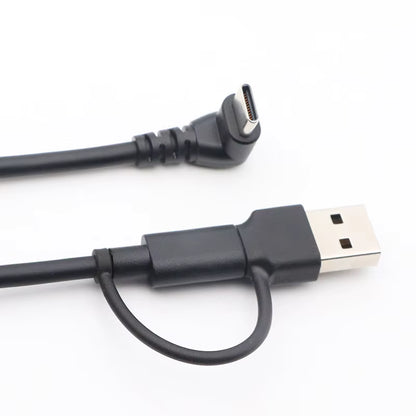 USB C & A Male to Female Cable - 2 meters