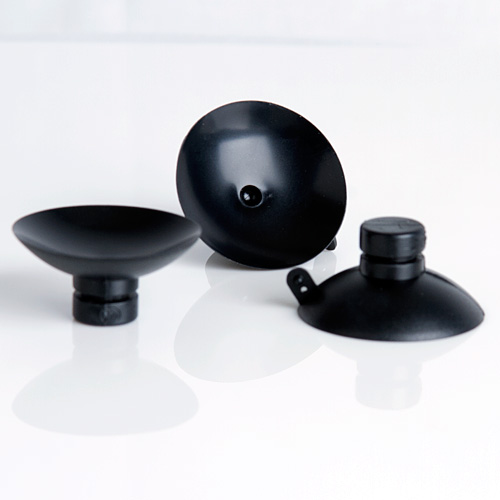 3 Black Suction Cups